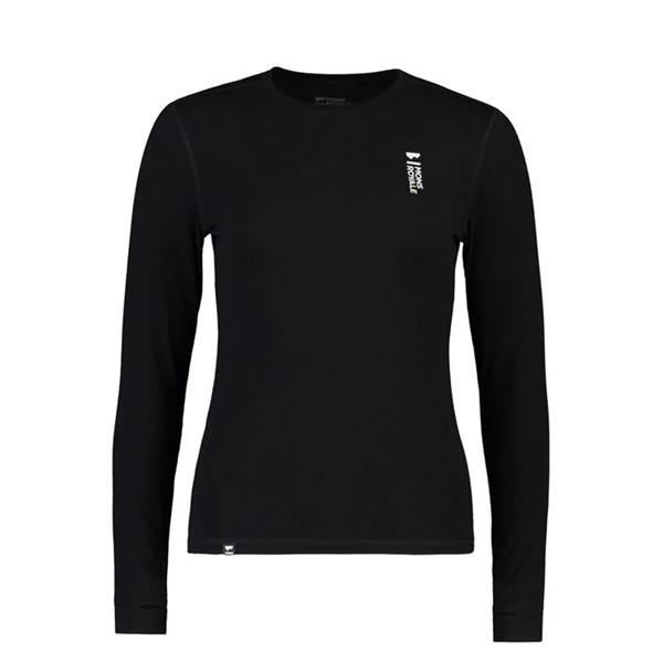 Mons Royale Cascade Merino Flex 200 LS Black
